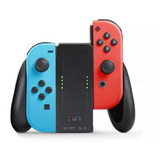 Handgrip + Cargador Compatible Con Joycon Nintendo Switch