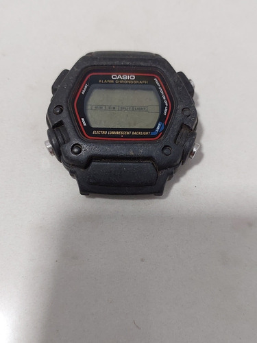 Relógio Casio Antigo Dw-290 Sucata Peças Não Funciona Leia 