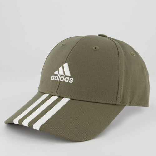 Boné adidas Baseball 3 Listras Verde Oliva