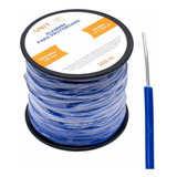 Alambre Para Protoboard 24awg Azul 200m