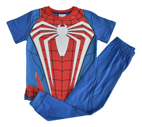 Pijamas Armadura Avengers Marvel Official Para Niños 