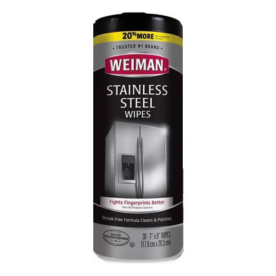 Weiman Toallitas Wipes Limpiadoras Acero Inoxida Stain Steel | MercadoLibre