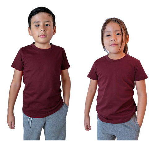 Combo Pack X 2 Remera Colegial Escolar Algodon 100% Unisex 