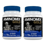 Combo 2un Aminomix Gold Cães Gatos 120 Comprimidos - Vetnil