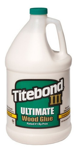 Cola Titebond 3 Ultimate 4,1k Para Marcenaria Tábua De Corte