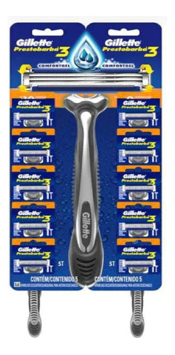 Gillette Prestobarba 3 X 10 Und - Unidad a $5150