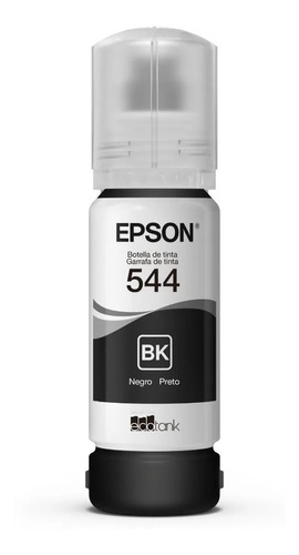 Tinta Epson 544 Negro Para L1110 L3110 L3150 L5190 Original 