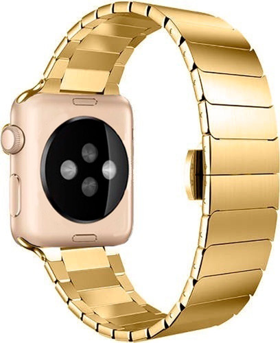 Pulseira Elos Para Apple Watch 40mm 44mm 42mm 38mm Aço Inox