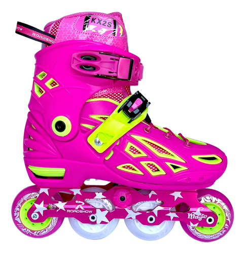 Patínes Freeskate Roadshow Ajustables, Luz Led En 2 Llantas! | Envío gratis