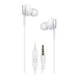 Fone De Ouvido P2 Estereo P/ Samsung Ou Android Volume Alto Cor Branco