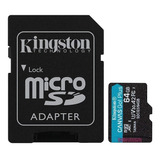 Memoria Kingston Micro Sd Sdxc 64gb Clase 10 Y Adaptador Sd