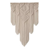 Tapiz Macramé Mediano Decorativo Hogar Moderno Living Boho