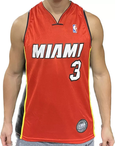 Camiseta Musculosa Basquet Miami Heat Wade 