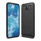 Funda Fibra De Carbono Compatible Con Nokia 2.3 23m