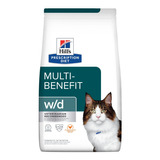 Hills Prescription Diet W/d Multibenefit Alimento Gato 3.9kg