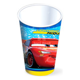 12 Vasos Decorados Cars 3 Rayo Mcqueen Fiesta Car0h1