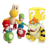 Bowser Rey Koopa Mario Bros Lugi Y Sus Amigos De Peluche