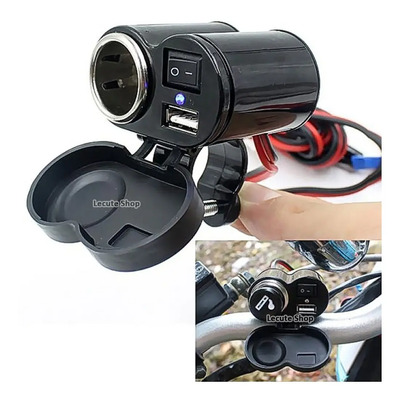 Cargador Usb Motocicleta Encendedor Celular Gps Moto | Meses sin interés