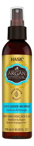 Hask Aceite De Argán Acondicionador Sin Enjuague 5 En 1