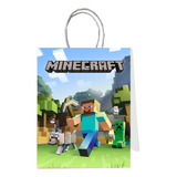 6 Bolsas Sorpresa Dulces Cumpleaños Minecraft #2