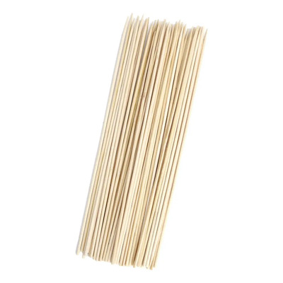 100 Uds. De Palillos De Bambú Para Pinchos, Pinchos De 35cm