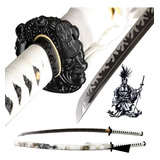 Chengying Katana Sword,real 41 Inch 3.42 Pound Full Tang Whi