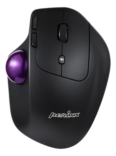 Perixx Perimice-720, Mouse De Trackball Ergonómico Inalámbri