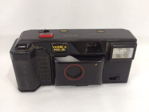Camera Fotográfica Antiga Automática Yashica Md-35 Leia