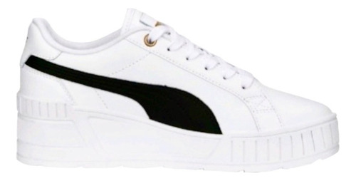 Tenis Puma Dama Sneaker Blanco Deportivo Mujer Plataforma