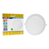 Plafon Led 24w Empotrable Slim Luz Blanca Redondo 20 Pz Jwj Color Blanco