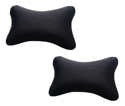 Par(2) Almohadon Cervical Apoya Cabeza Viscoelastico Liso