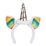 Cintillo Diadema Unicornio Para Celebraciones Cumpleaños #2