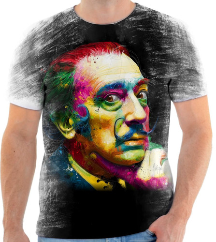 Camiseta Camisa Personalizada Pintor Artista Salvador Dali.