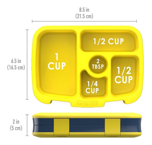 Lonchera Hermética Con Divisiones Bentgo Kidsprints Planetas