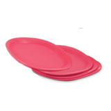 Set (4) Platos Postre  Tupperware 