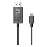 Cable Adaptador Hdmi Tipo C Usb3.1 A Usb C 4k 2k Para Galaxy