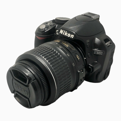 Câmera Nikon D3100 C Lente 18:55mm 32 Mil Cliques Seminova