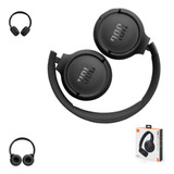 Fone De Ouvido Sem Fio Jbl Tune 520bt On-ea-ear Preto