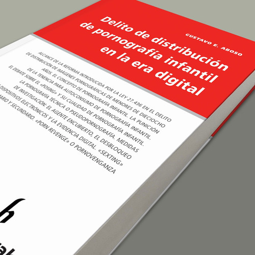Delito De Distribución De Pornografía Infantil En La Era Digital, De Aboso, Gustavo E.. Editorial Hammurabi, Tapa Blanda En Español, 2021