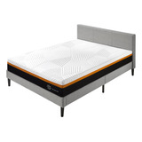 Cama Liam Zinus 1.5 Plazas Long Resortes Pocket