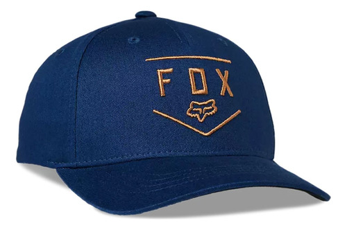 Gorra Fox Para Niños Snapback Shield Azul