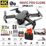 Drone E88 Pro Rc Con Doble Camara 4k Wifi 2 Baterias