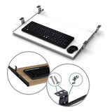 Corrediça Telescópica Com Regulagem P/ Teclado 27/35cm - Kit