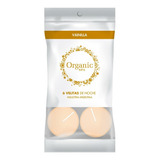 Velitas De Noche X 6u. Vainilla Organic Spa