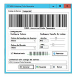 Generador De Códigos De Barras Y Qr Personalizables