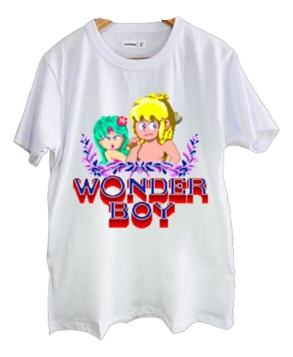 Remeras Estampadas Dtg Full Hd Wonder Boy Video Juegos