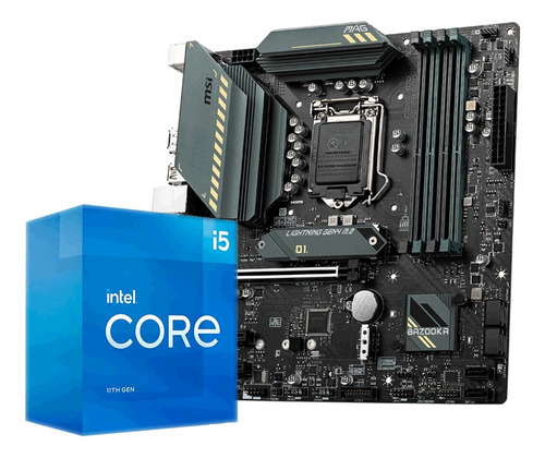 Combo Actualizacion Intel Core I5 11600k | B560m | 8 Gb