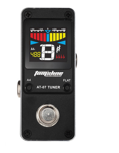 Pedal De Efectos Mini Chromatic At-07 Mini Tuner Para Guitar