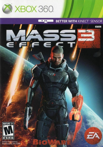 Mass Effect 3 Xbox 360 Fisico