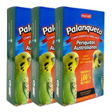 3 Cajas De Palanqueta Para Periquitos Australianos 150 G.